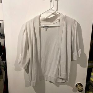 Avenue White Cardigan size 14/16